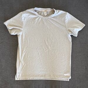 Rylee + Cru Play X Play Essentials Tee, heathered sea foam green